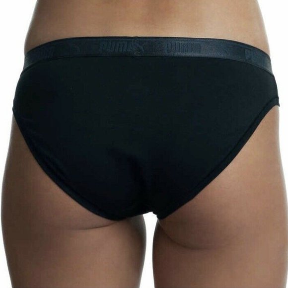 Puma Women's 4Pack Cotton Stretch Tag  Free Bikini - Picture 5 of 5